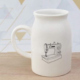 300ml 'Sewing Machine' Ceramic Milk Jug (MJ00016097)