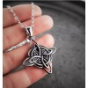 Fashion Jewelry Best WITCH KNOT CELTIC SYMBOL Charm Silver DIAMOND