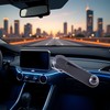 Jowxsx Black 17mm Ball Magnetic Car Phone Magnet Mount Extension