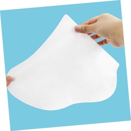 BIUDECO 25 Pairs Foot Care Socks Moisturizing Lotion Absorbing Foot Covers Non Woven Pedicure Accessories for Travel Home Hotel Use Comfortable Convenient Masks