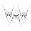 jojofuny Photography Essential 3pcs Plastic Spring Clamps Heavy Duty Backdrop