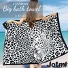 Jotml Large Beach Towel, Microfiber Bath Towel, Quick Drying, Water