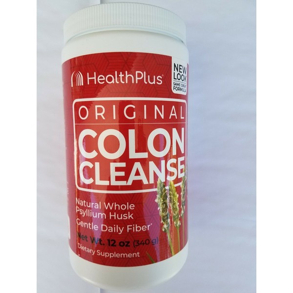 Original Colon Cleanse Natural Whole Psyllum Husk 12 oz Gentle