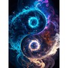 GHHKUD Diamond Painting for Adults, Yin Yang Landscapes, 5D DIY