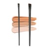 Ksvsonrvi Blade Eyeliner Brush + Eyebrow Brush Set, 2 Pack