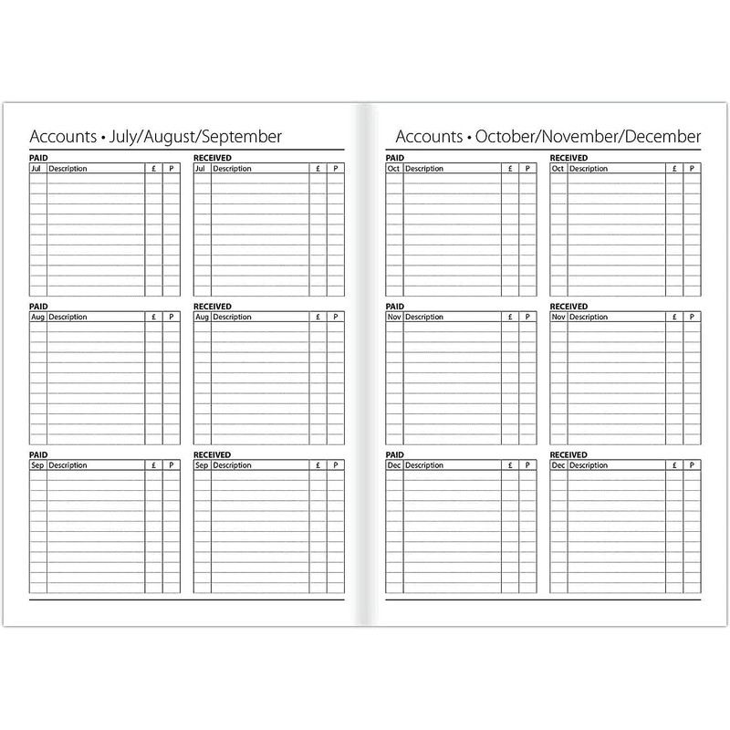 Sixstore 2025 Week to View A7 Mini Pocket Diary Soft