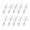 Orurdo QB500153a04n0 Triple Hook with Blade Set of 10 Metal