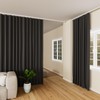 hoeflife Room Divider Curtains Blackout Floor to Ceiling Curtain with