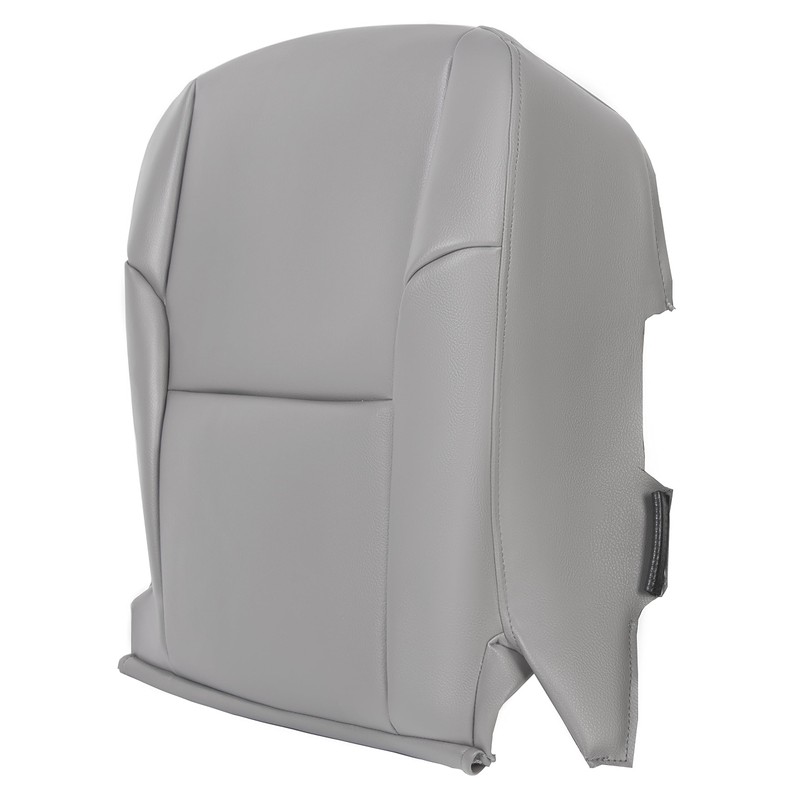 Kojem Driver Bottom Seat Cover Front Synthetic Leather Gray Compatible