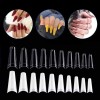 Tip Coffin Corto 500 Piezas Uñas Acrilicas Resistente