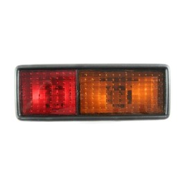 puijifuc Tail Light Assembly Rear Right Passenger Side Amber Red Bumper Lamp with Bulb for Land Rover for Discovery Base 1994-1995 & SE 1996-1997 & SD/SE7 1996-1999 & LSE 1997-1998