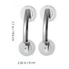 Outanaya 2pcs Portable for Doors Easy to Install Bathroom Knobs