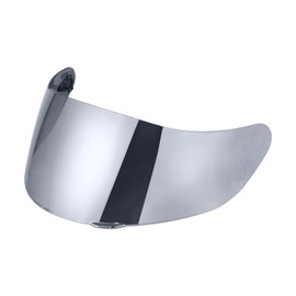 JQF Gear Helmet Visor Motorcycle Replacement Face Shield Visor for K1 K3-SV K5 Shield Helmet Lens (Chrome Silver)