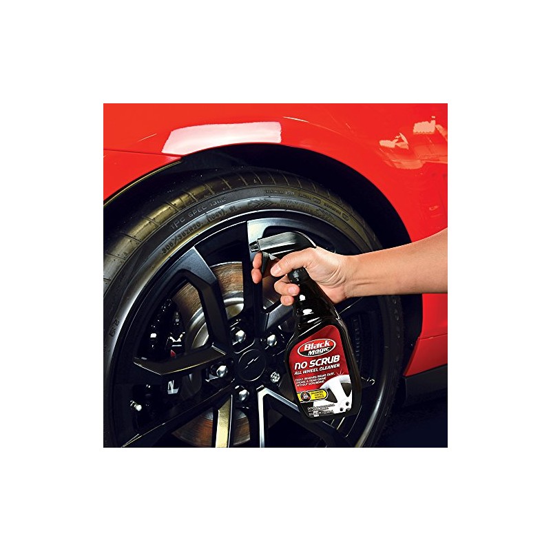 Black Magic BM41023 No No Scrub Wheel Cleaner, 23 Fluid