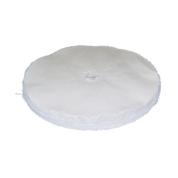 Magnate LMS044058 Soft Loose Muslin Buffing Wheel - 4" Diameter,