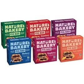 Nature's Bakery Original Real Fruit, Whole Grain Fig Bar- 36 ct. 6 Boxes, 2 Ounce (Pack of 36)