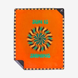 Slowtide x Bob Marley, Sun is Shining Oversized Picnic Blanket – Water & Sand Resistant Outdoor Blanket, 60 x 72 in