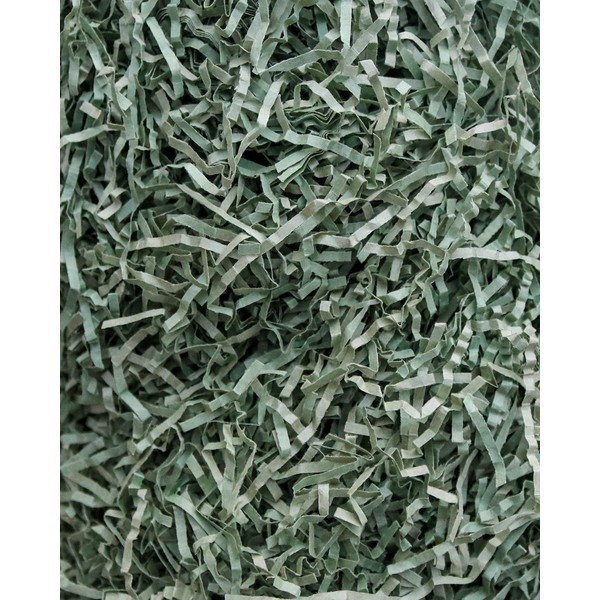MagicWater Supply - 2 LB - Sage - Soft & Thin Crinkle Cut Paper Shred Filler great for Gift Wrapping, Basket Filling, Birthdays, Weddings, Anniversaries, Valentines Day, and other occasions