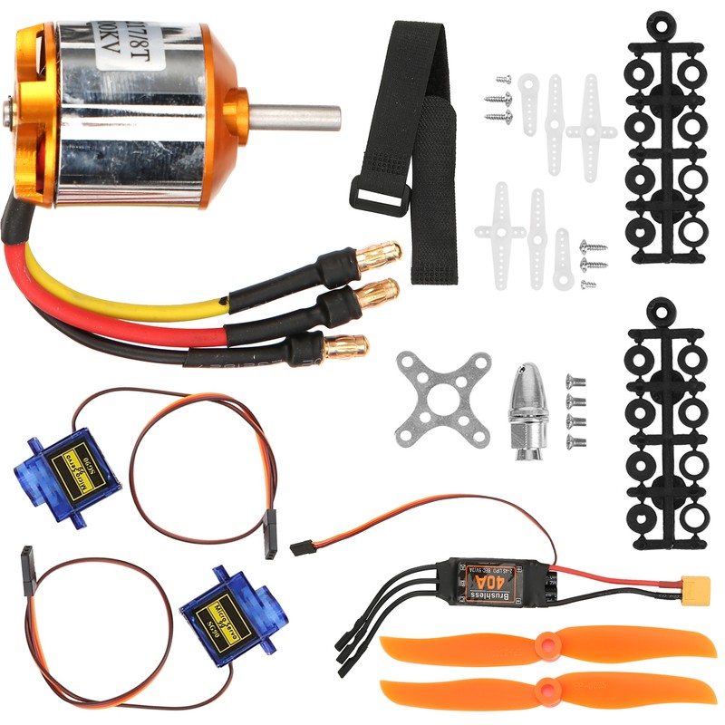 2217 KV1100 Motor 1060 Propeller 9G Servo 40A XT60 ESC
