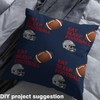 Feelyou Football Fabric by The Yard Kids Rugby Sports Games