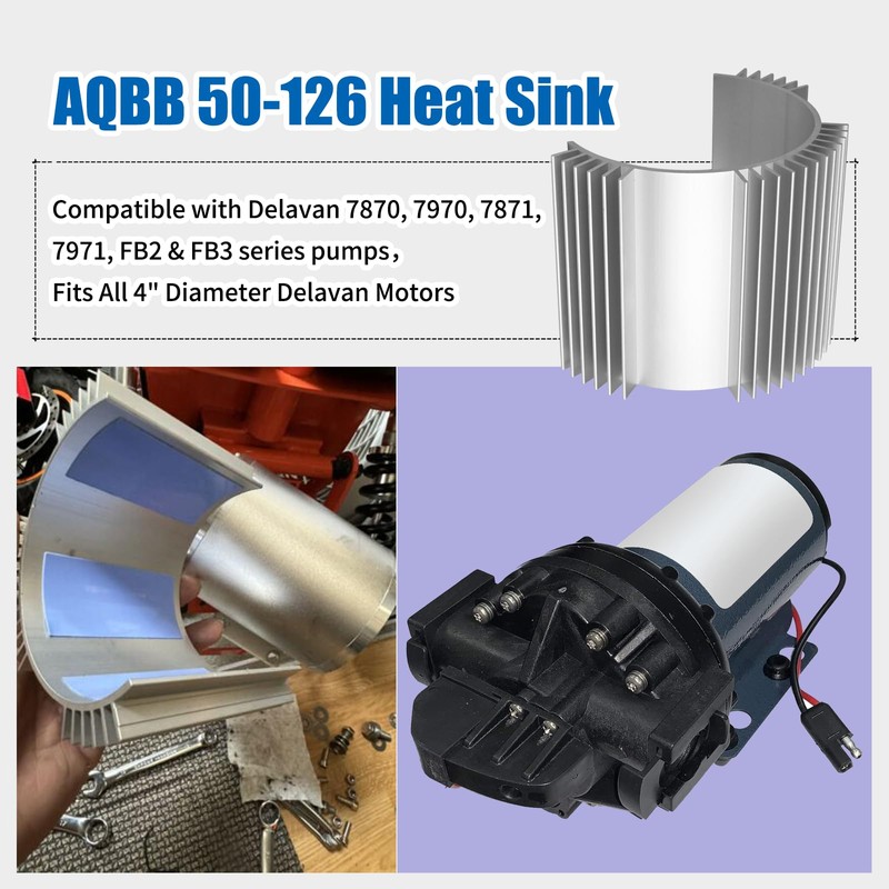AQBB 50-126 Heat Sink Compatible with Delavan 7870, 7970, 7871,