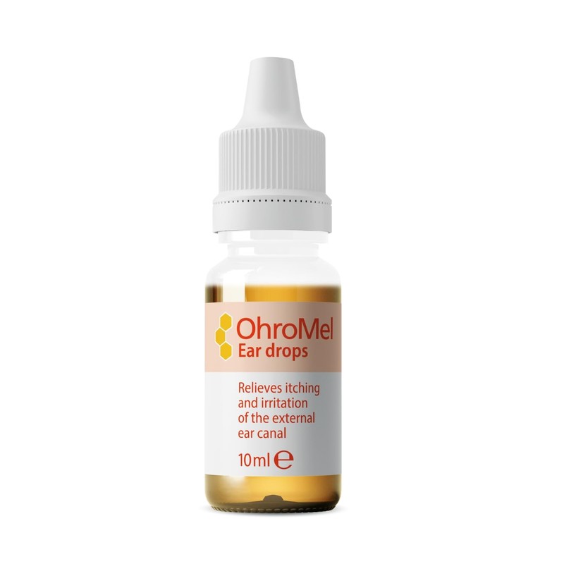 OhroMel Pure Honey Ear Drops 10ml – Relief for Dry,