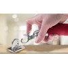 SOURCEONE.ORG Rope Stanchion Wall Plate in Gold or Silver Finish