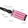 3 Barrel Curling Iron Wand Adjustable Hair Curler Waver Crimper