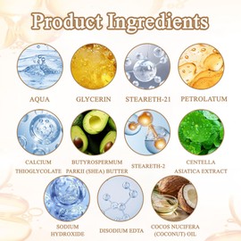 Haarentfernungscreme Gesicht 100g Enthaarungscreme Frauen mit Weißem Schaber Extra Sanfte Formel für Gesicht Augenbrauen Oberlippe und Kinn Geeignet für Alle Hauttypen