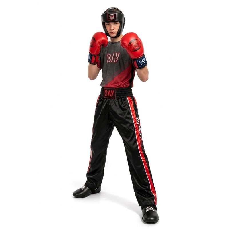 BAY® Future Boxing Gloves Red/Black, 10 Oz, Boxing Gloves, Boxing