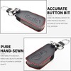 KASER Faux Leather Protective Case Key Fob Car Key Compatible