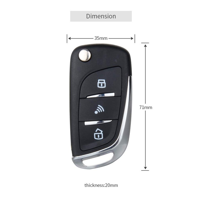 EASYGUARD EC003N-V-1 PKE Sistema de alarma de entrada pasiva sin