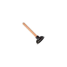 Plunger 4in Drain Black