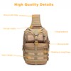 OUTLEYNY Men's Tactical Sling Bag Small Sling Backpack Military Rover