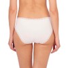 Natori Women's Bliss Cotton French Cut Bikini Briefs, White, Large