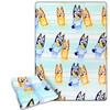 Bluey Fleece Blanket and Tote Bag Set - Bundle with