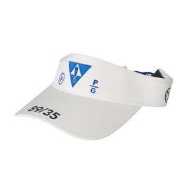 Parly Gates 053-4287806 Unisex Sun Visor (Anti-Graphic Size Adjustable) / Hat Golf, 030_white