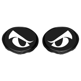 Light Cover, 5 Diameter, with Eyes, Pair, Compatible with Dune Buggy