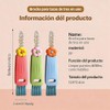 Genérico Cepillo Limpieza Tapa Taza 3 en 1 para Grietas