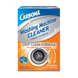 Carbona® Washing Machine Cleaner | Eliminates Odor & Residue | 3 Count, 1 Pack