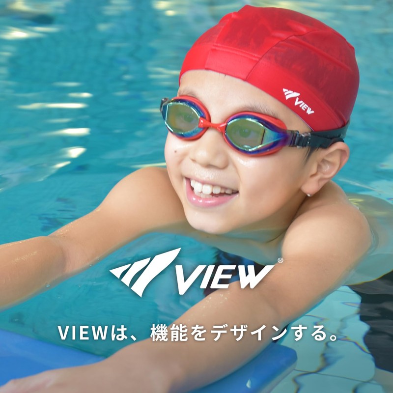 View V740JSA LV Swimming Goggles, Made in Japan, For Elementary