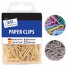 Just Stationery 9192 Assorted Hanging Box Paper Clips, 120 clips