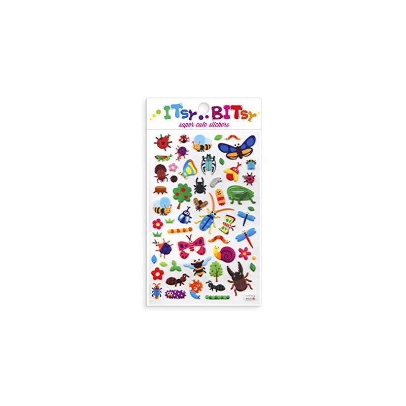 International Arrivals "Bug Life" Itsy Bitsy Stickers