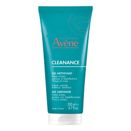 Avène Cleanance Gel Limpiador Purificador Piel Grasa 200ml Momento de aplicación Día Noche