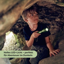 HABA Terra Kids LED Torch - Children's Outdoor Light with Flashing & SOS Function - From 6 Years - 1305348001