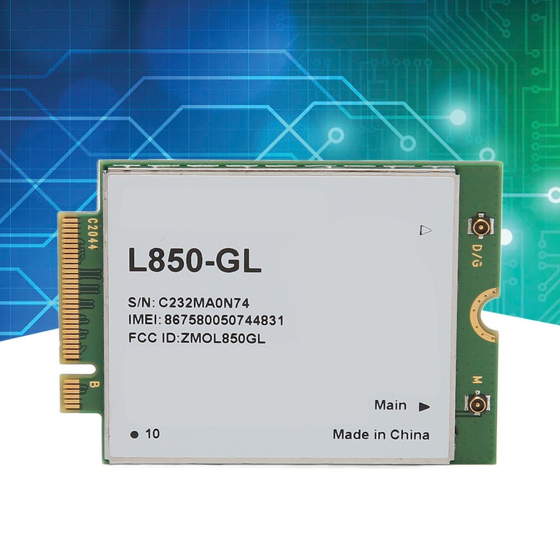 for L850 GL 4G LTE Module M.2 Interface Plug and