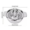 Stainless Steel Lemon Squeezers, Manual Juicer Lime Citrus Orange Fruit