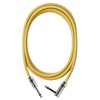 Providence LE501 Shielded Cable 2m S/L Plug (Straight/L Type), Yellow