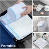 PrettyCare Laundry Bags for Garments (8 Pack Blue 2XL+2L+2M+2bra)