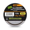 FOX Edges Illusion Soft Fluorocarbon Hooklink Naturals Green 30m: 12lb